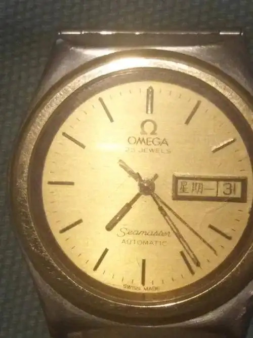 我有一款老式欧米茄表,不知道是那一年的.有知道的给我说下,谢谢