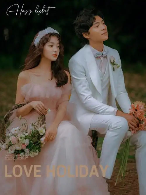 唯美法式复古森系婚纱照厦门婚纱照