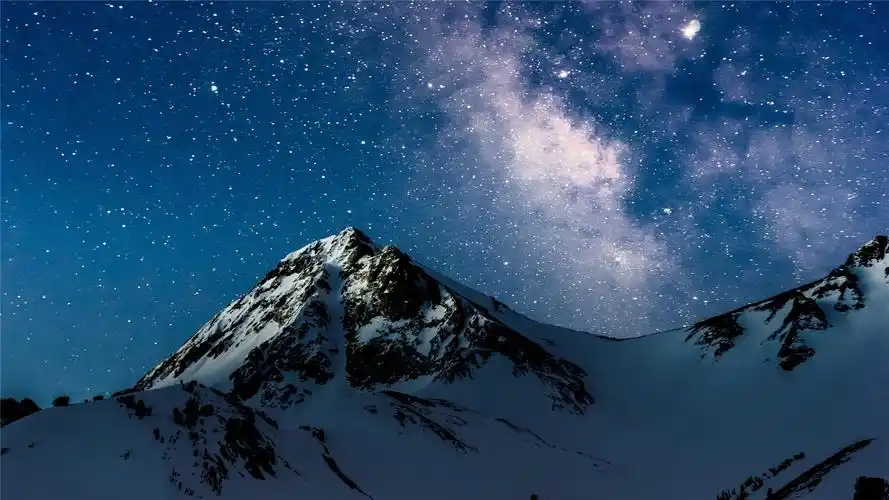 璀璨星空唯美高清桌面壁纸高清大图预览1920x1080_风景壁纸下载_美桌