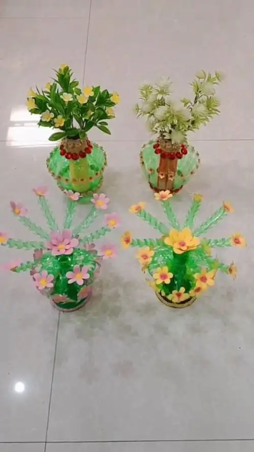 雪碧瓶子也能美出新高度,下次就专业捡瓶子了,有没想一起去捡的?