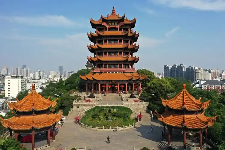 武汉地标黄鹤楼