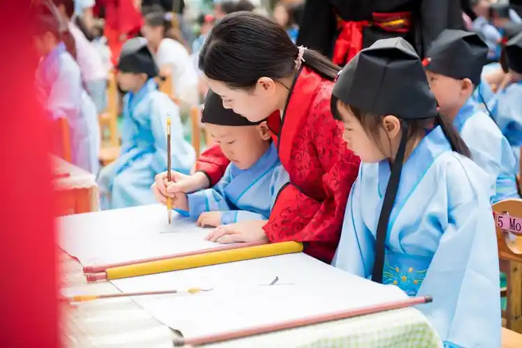 搜狐网国学文化入园季走进三之三尚德幼儿园,开笔启智,礼润人生!