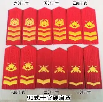 武警肩章一星俩枪交叉是什么军衔