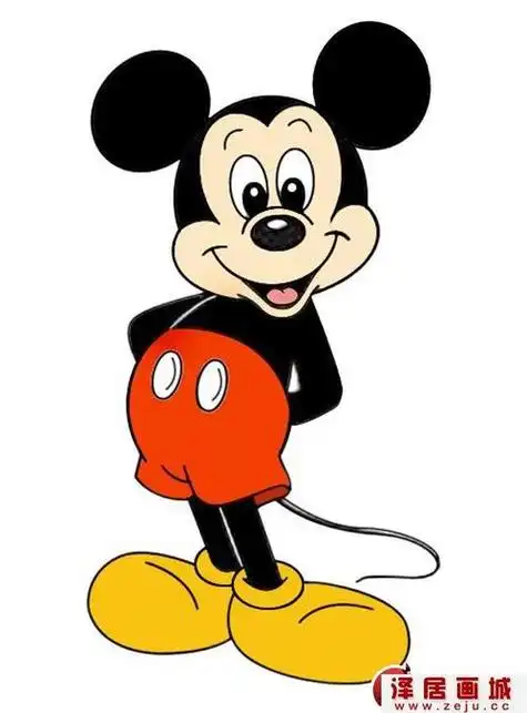 米奇绘画米奇简笔画的视频简单的米老鼠简笔画教程卡通明星米奇简笔画