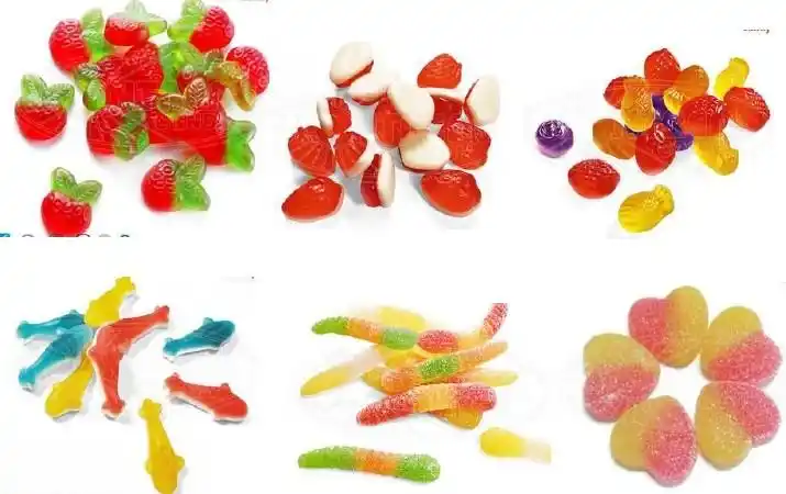 糖果各种形状的糖果糖果