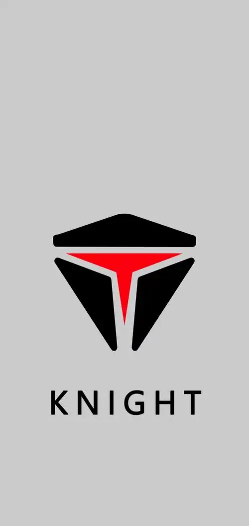 黑配红炫酷方型logo