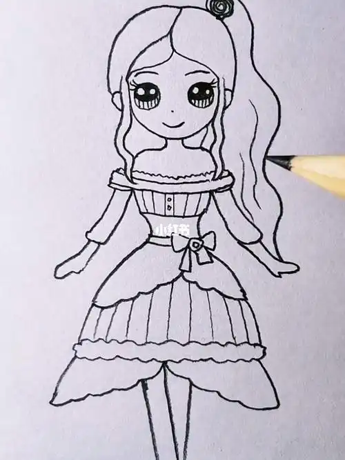 大家有谁知道小公主的名字吗简笔画简笔画教程知识艺术