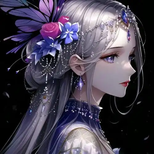 摩羯座头像之女.