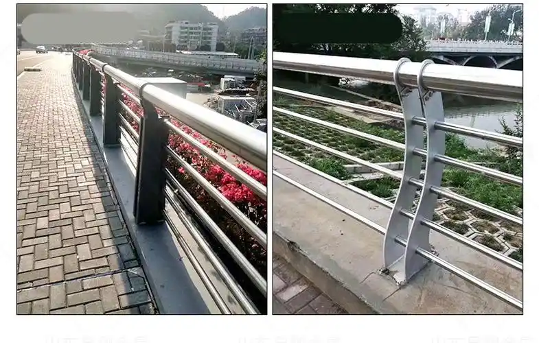 四川304201不锈钢桥梁护栏天桥人行道栏杆景区桥梁护栏扶手可定尺格拉