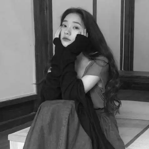 微信黑白美女头像图片大全集 女生头像图片大全 -【爱个性】