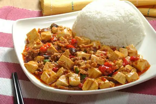 麻婆豆腐饭
