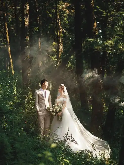 森系婚纱照梦幻精灵0269做森林里的小仙女