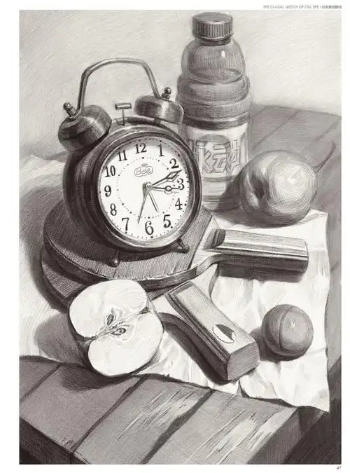 经典全集素描静物组合铅笔美术绘画书籍技法结构诀窍照片最强完美风暴