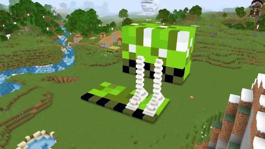 mc动画:如何在我的世界中建造苦力怕房屋