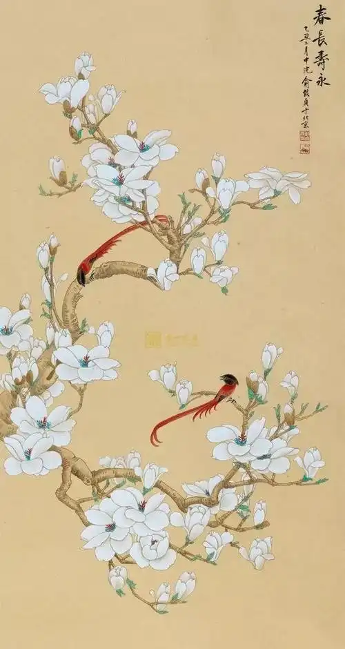 当代工笔画女状元 不愧是于非暗,张大千两位大师的徒弟