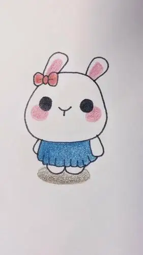 画画原来如此简单学画小兔子简笔画