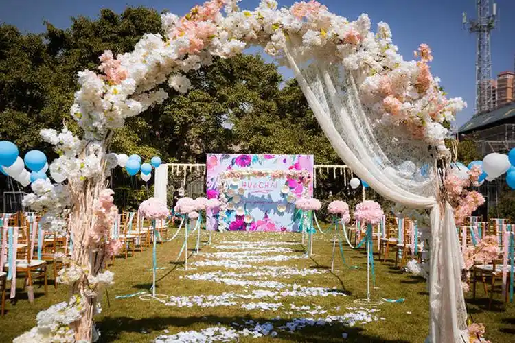 室外婚礼布置参考