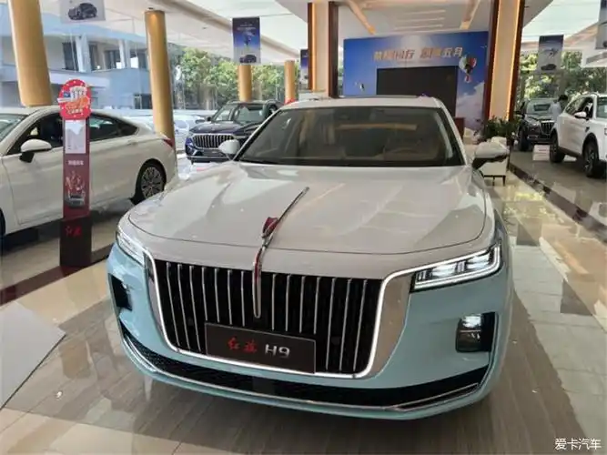 红旗h9,双拼色车身,为颜值买单-爱卡汽车网论坛