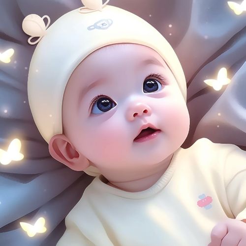 可爱宝宝墙贴画萌娃系列贴墙画床头宝宝画小孩大眼睛宝宝海报