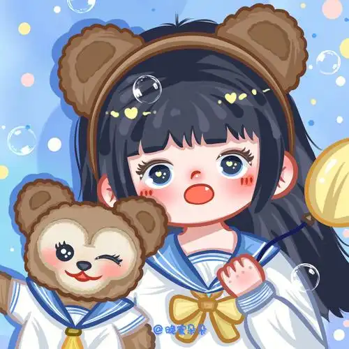 一组迪士尼闺蜜头像