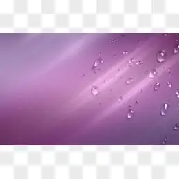 淡紫色的水滴背景图片