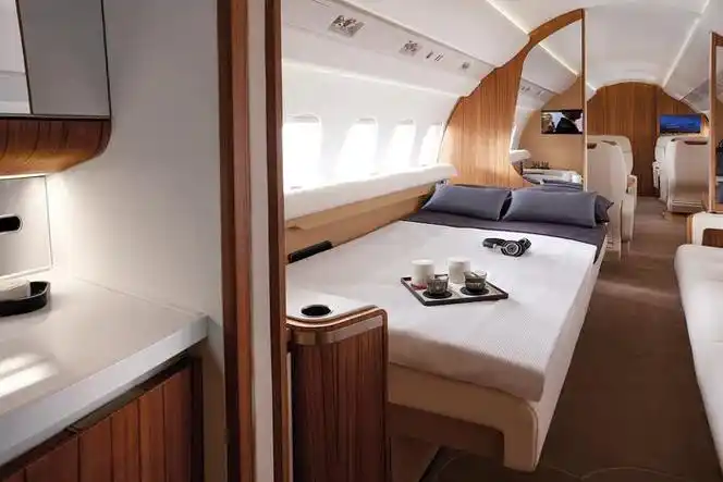 看公务机诠释"麻雀虽小,五脏俱全".