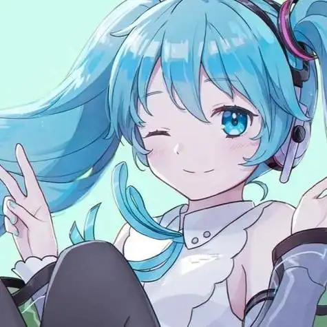 二次元可爱动漫头像双马尾女孩 动漫头像图片大全 -【爱个性】