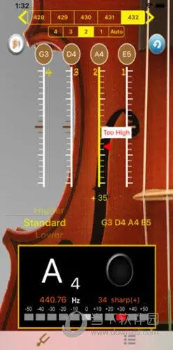 小提琴调音器 v1.2 苹果版绿色破解版