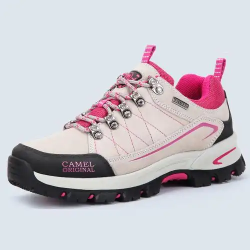 骆驼牌运动户外特卖旗舰店 骆驼牌耐磨防滑 情侣款徒步鞋 时尚 休闲