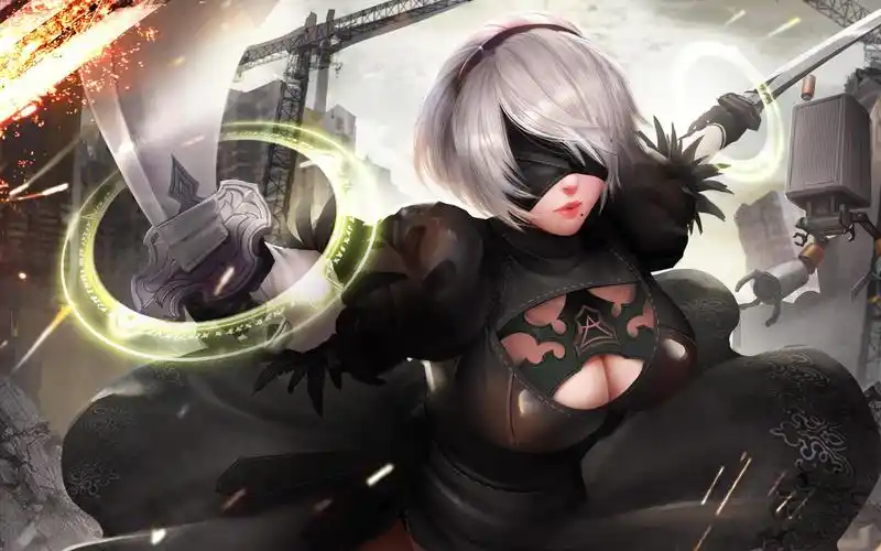 尼尔机械纪元性感人生高清壁纸