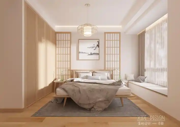 日式风格原木系两套家装