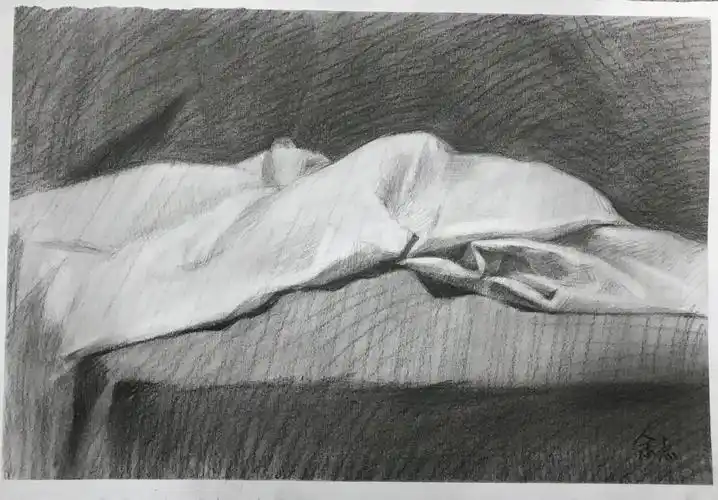 2022届高一素描教学(衬布写生)