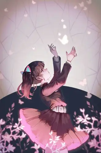 鬼灭之刃# 香奈乎(p站画师:冷蔵库 id: 77745767)