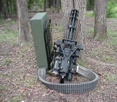 转管加特林机枪---射速和威力超强!