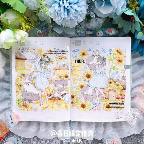 studiovi   邦尼宝贝人物:@dailylife手帐   宇宙少女#手帐  #手帐拼