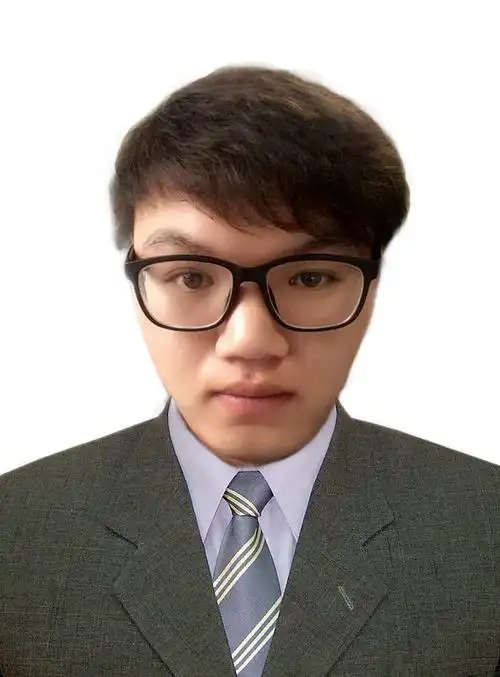 找个ps高手给我p一张一寸的白底照片