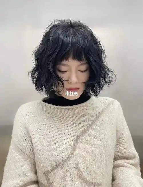 短发短发烫发