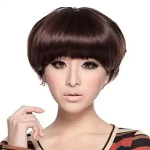 女生西瓜头发型图片鉴赏时尚个性十足