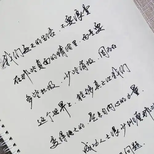 这是谁写的连笔字,看着真叫人心生羡慕,简直就是视觉盛宴