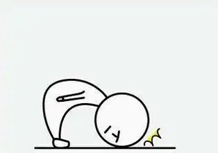 鞠躬的父母简笔画