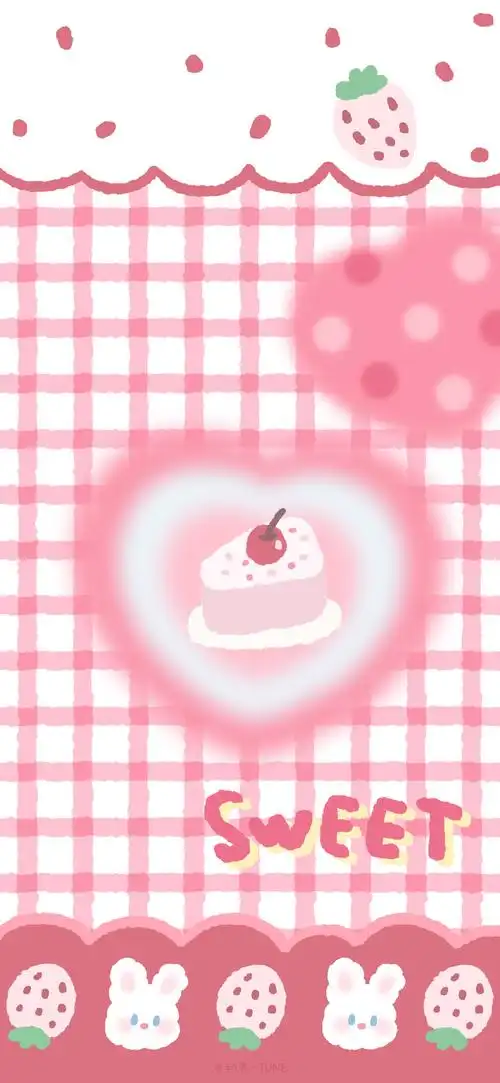 『粉色系夏日壁纸』