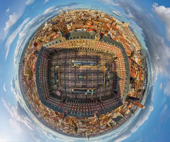 世界名城3d全景图如置身魔幻气泡