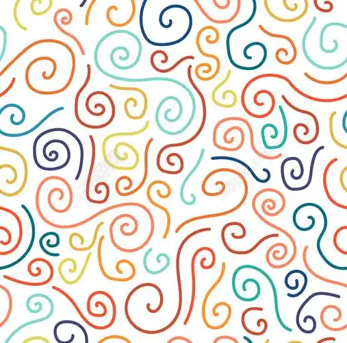 手绘涂鸦线条填充纹理矢量图素材