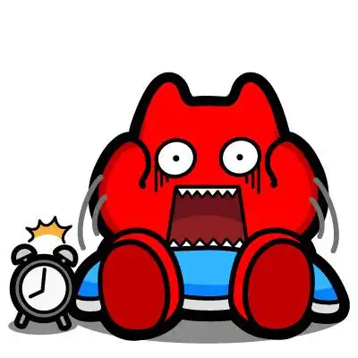 魔鬼猫表情惊醒