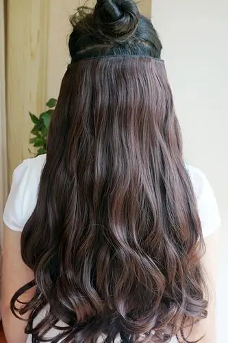 黛美丝假发片大卷长卷发蓬松无痕接假发发片