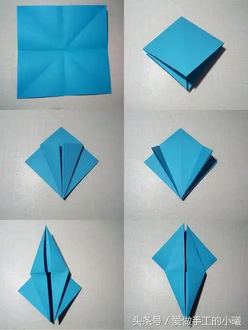 教你用4张正方形彩纸折出一款超酷的组合战斗机模型(用纸折战斗机怎么