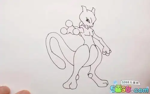 超梦简笔画步骤视频 简笔画图片大全-蒲城教育文学网