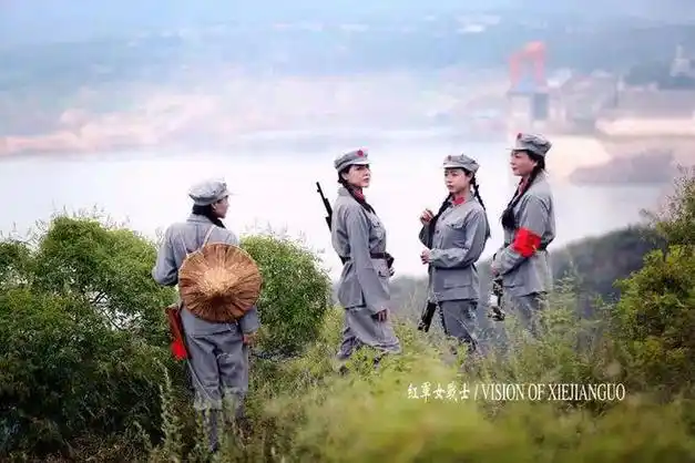 人像摄影:红军女战士