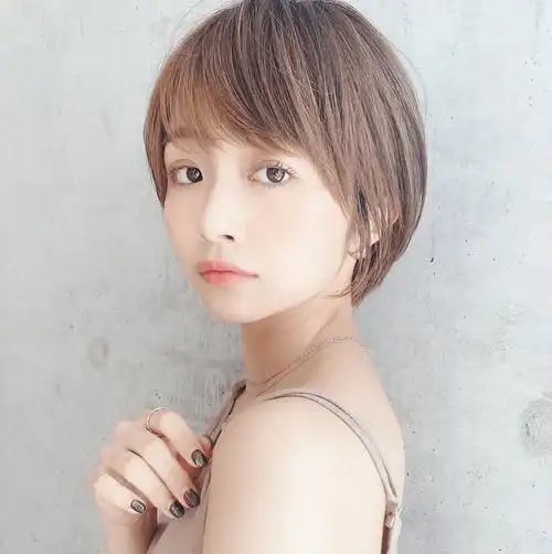 日系少女感短发_网络_来自_侵权