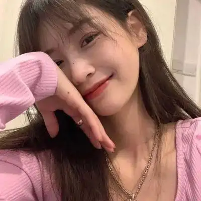 女生头像粉色系可爱真人仙女味稀有软妹